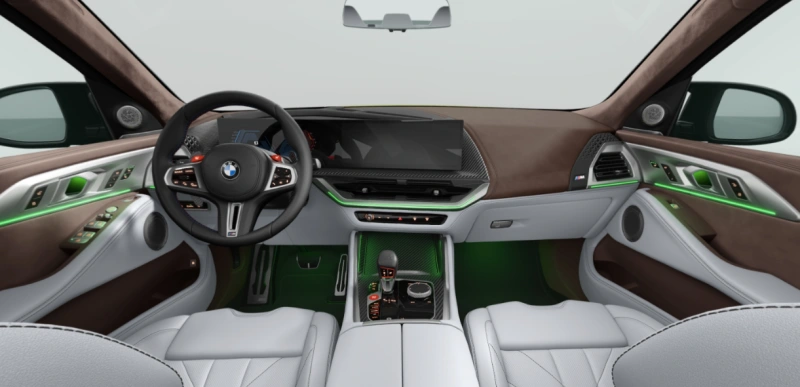 diseño interior BMW XM