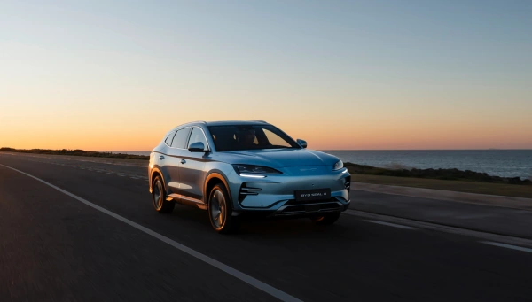 Calificación en las pruebas de choque del BYD Seal