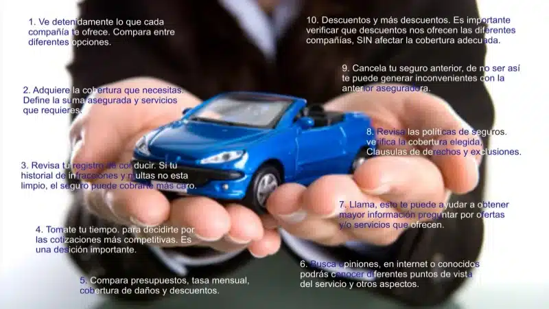 Cómo encontrar el mejor seguro para tu automóvil